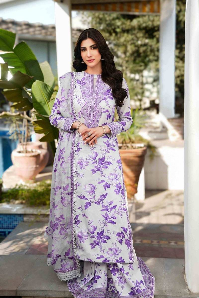 Aneela’s MOST DEMANDING EDITION 03PCS UNSTITCHED SUIT