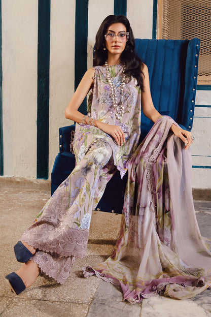 Maria B Embroidered Lawn 3pc suit