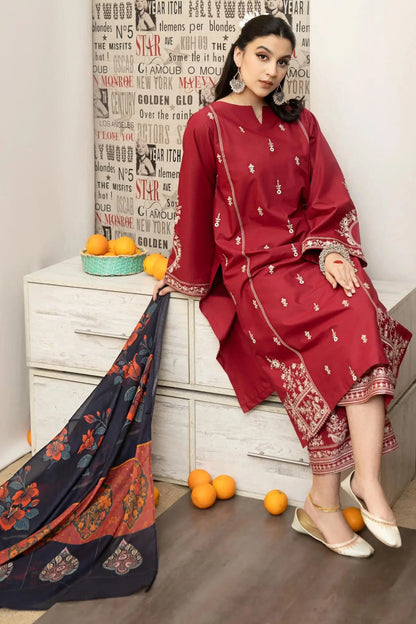 URGE - 3PC LAWN EMBROIDERED