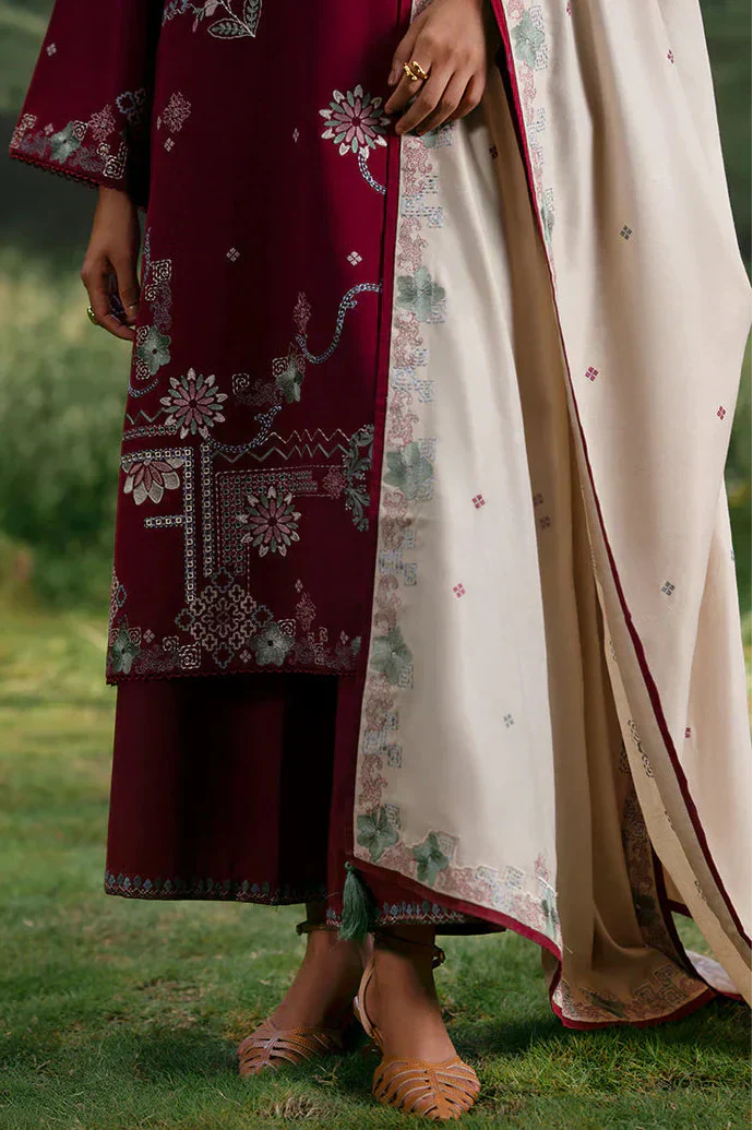 IMAGE-3 PIECE EMBROIDERED LAWN SUIT