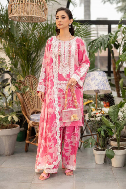 Maria b MOST DEMANDING EDITION 03PCS UNSTITCHED SUIT