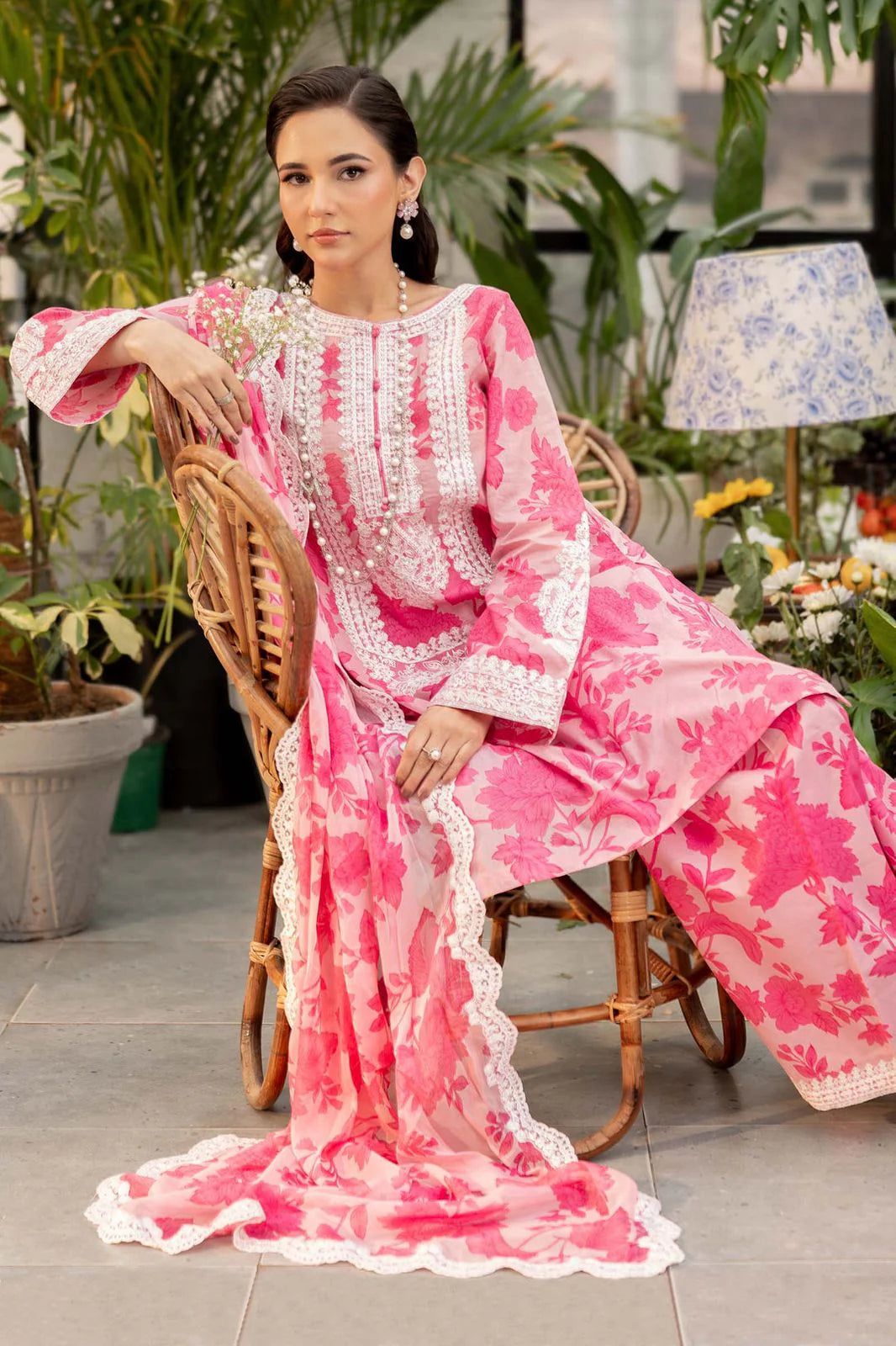 Maria b MOST DEMANDING EDITION 03PCS UNSTITCHED SUIT