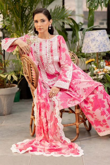 Maria b MOST DEMANDING EDITION 03PCS UNSTITCHED SUIT