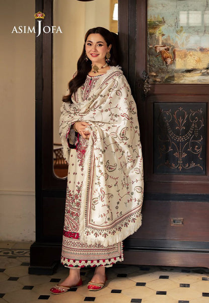 Asimjofa MOST DEMANDING EDITION 03PCS UNSTITCHED SUIT