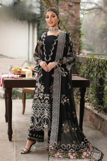 KAHF MOST DEMANDING EDITION 03PCS UNSTITCHED SUIT