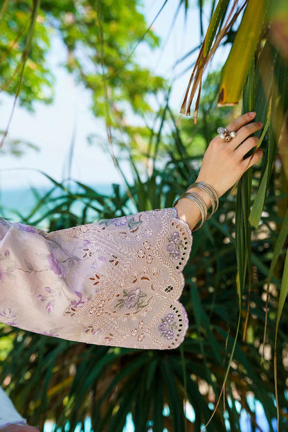 Baroque Embroidered Lawn 3pc Suit