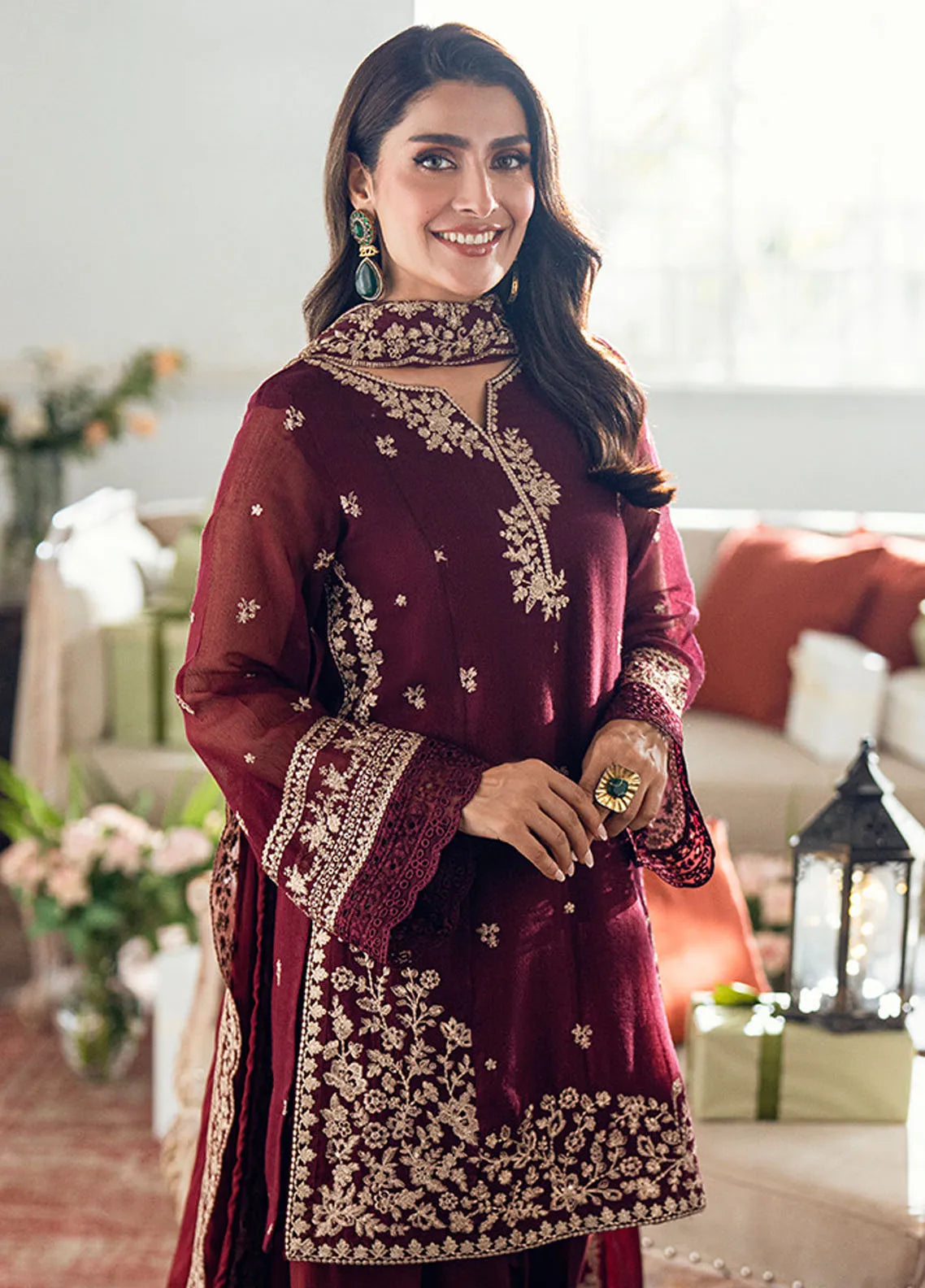 Luxe by Azure Embroidered LAWN Unstitched 3 Piece